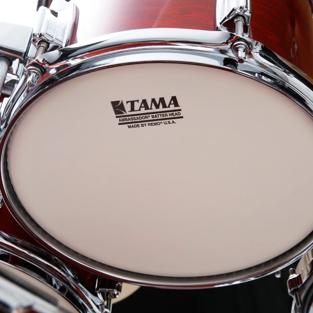 TAMA SU42RS-CHW  Superstar 50. Yıl Limited Reissue Cherry Wine 4 Parça (22B/10T/12T/16F) Akustik Davul Seti