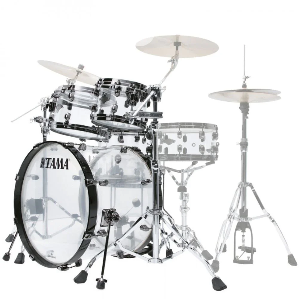 TAMA MBA52RZBNS-CI Starclassic Mirage 50. Yıl Limited Crystal Ice 5 Parça (22B/10T/12T/14F/16F)