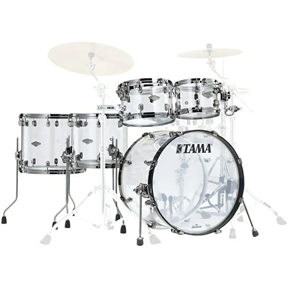 TAMA MBA52RZBNS-CI Starclassic Mirage 50. Yıl Limited Crystal Ice 5 Parça (22B/10T/12T/14F/16F)