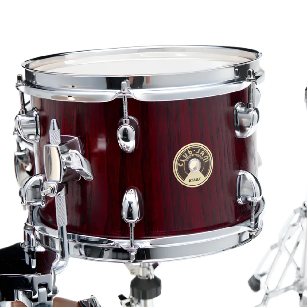 TAMA LJL48H4-SBE Club JAM Satin Burgundy Elm 4 Parça (18B/10T/14F/13S) Aksamlı Akustik Davul Seti