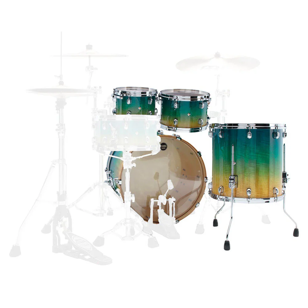 TAMA ME42TZS-VMMF Starclassic Maple Marine Shoreline Movingui Fad 4 Parça (22B/10T/12T/16F) Akustik Davul Seti
