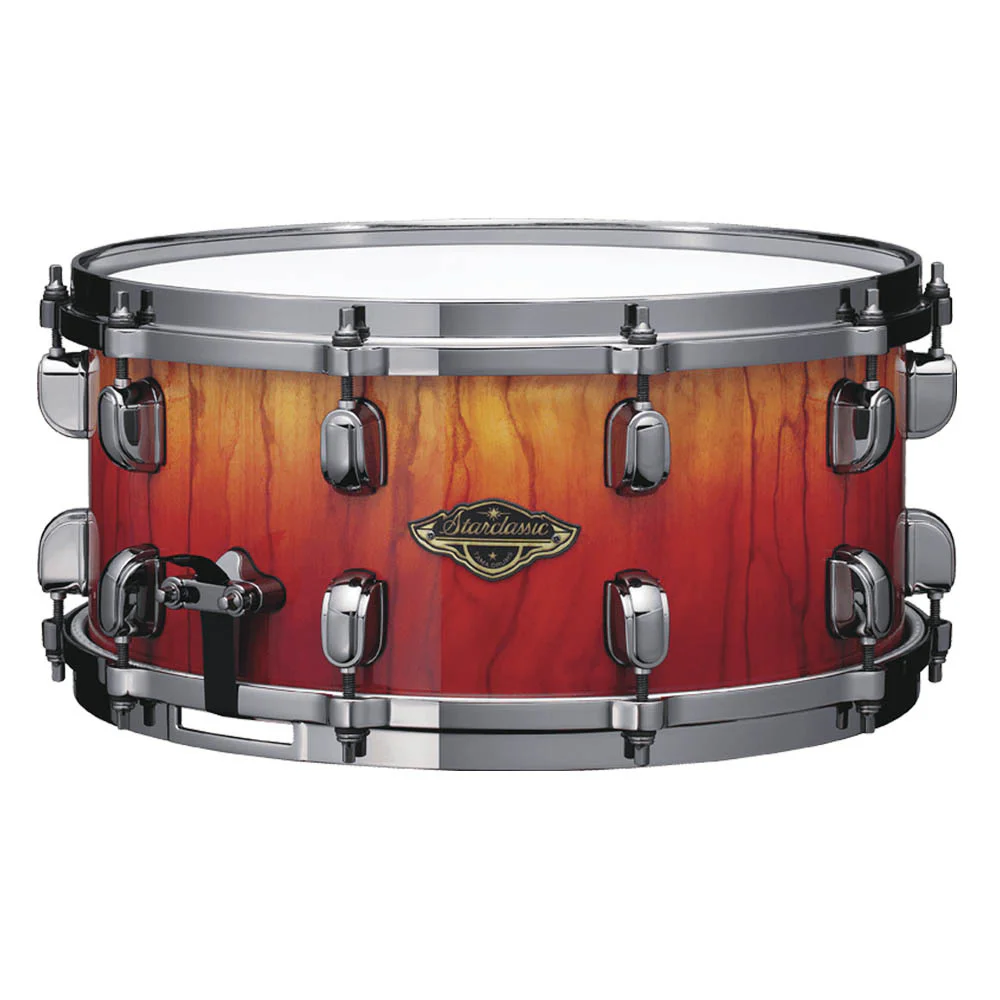 TAMA WBS52RZBBS-VBF Starclassic Walnut/Birch Vermilion Bosse Fonce Fade 5 Parça (22B/10T/12T/14F/16F) Akustik Davul Seti