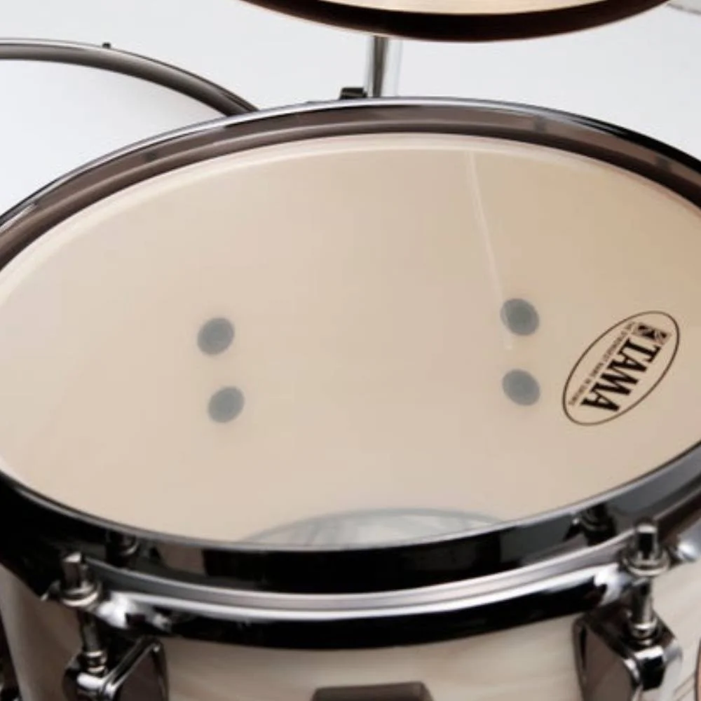 TAMA IP62H6WBN-WBW - Imperialstar White Birch Wrap 6 Parça (22B/10T/12T/14F/16F/14S) Aksamlı Akustik Davul Seti