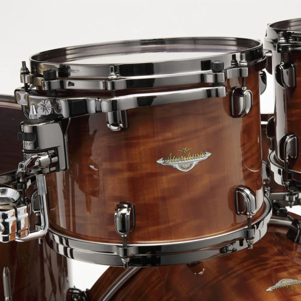 TAMA BE52ZBAS-GAC Starclassic Bubinga Gloss African Cherry Limited Edition Revival Model 5 Parça (22B/10T/12T/14F/16F) Akustik Davul Seti