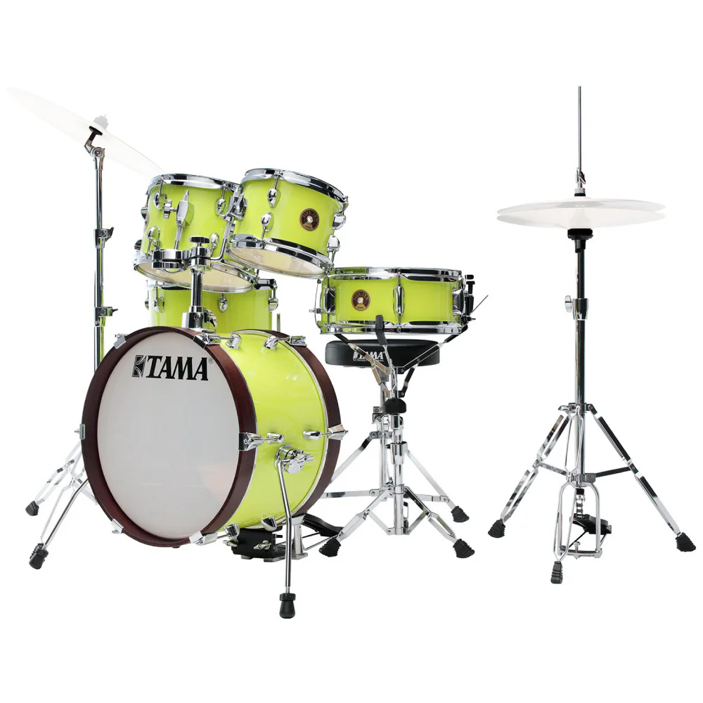 TAMA LJK56H5-FYM Club-JAM Fluorescent Yellow Mist 5 Parça (16B/8T/10T/12F/12S) Sınırlı Üretim Akustik Davul Seti