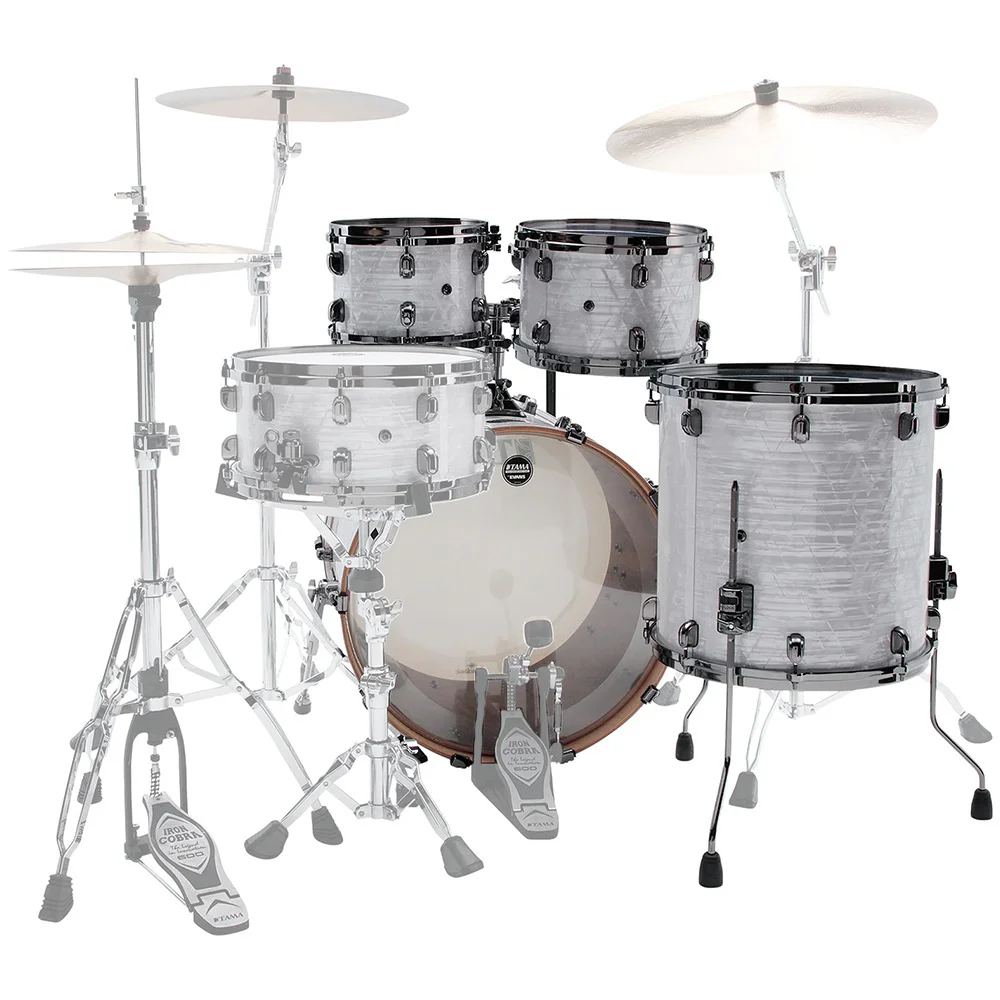 TAMA WBR42TBNS-WPL - Starclassic Walnut/Birch White Pearl Limited 4 Parça (22B/10T/12T/16F) Akustik Davul Seti