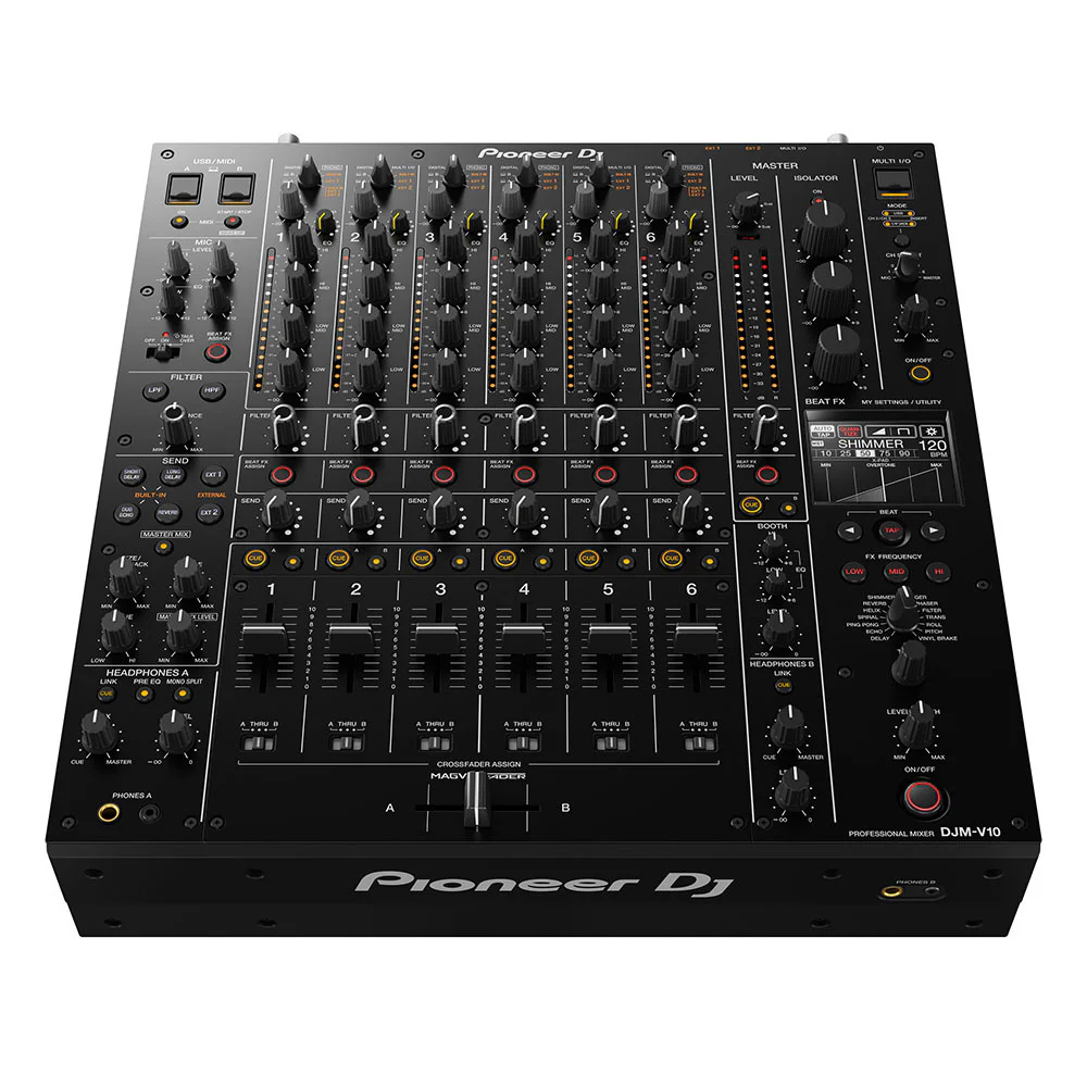 PIONEER DJ DJM-V10 6 Kanal DJ Mikseri