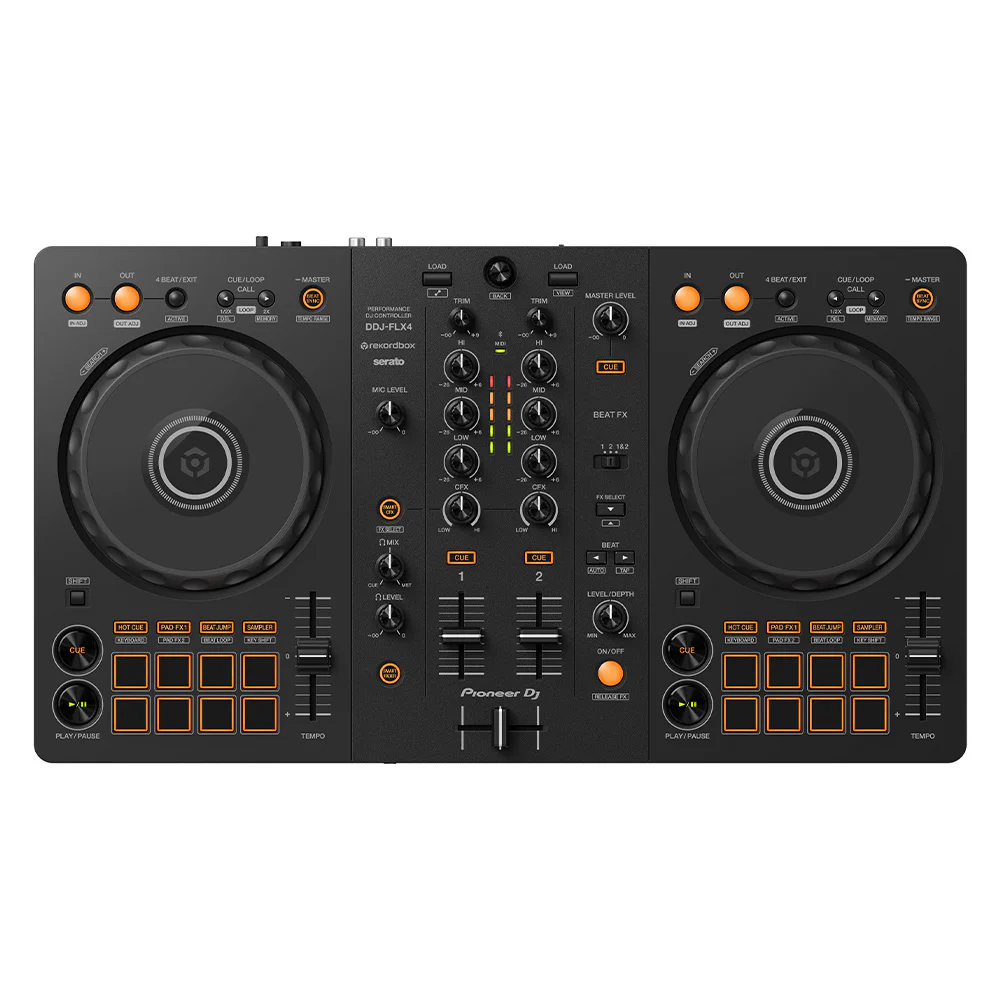 PIONEER DJ DDJ-FLX4 rekordbox DJ Kontrol Ünitesi