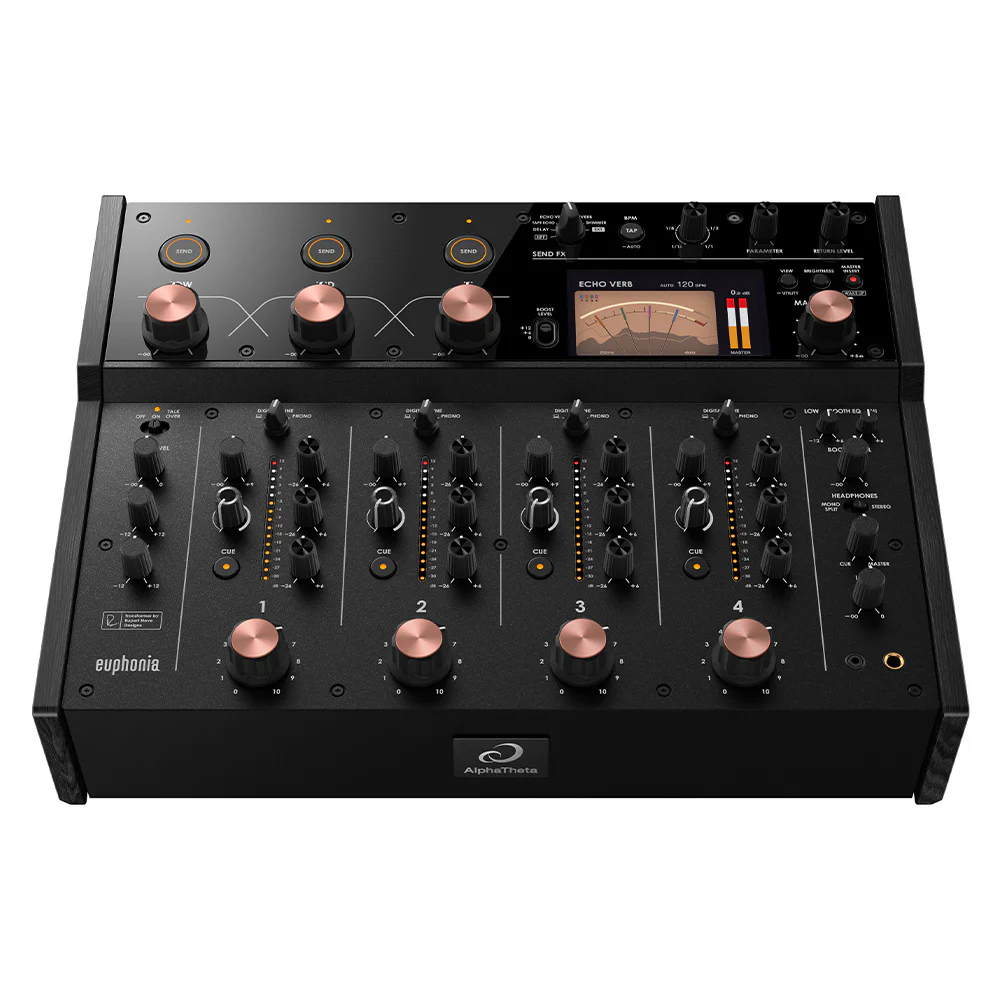ALPHATHETA Euphonia 4 Kanal Rotary DJ Mikser