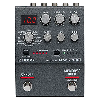 BOSS RV-200 Reverb Gitar Efekt Pedalı