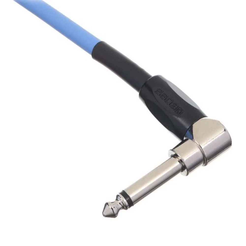 BOSS BIC-10A-BU Düz/L Uç 3 Metre Mavi Enstrüman Kablosu