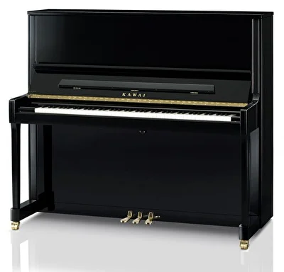 KAWAI K-600 M/PEP Parlak Siyah 134 CM Duvar Piyanosu