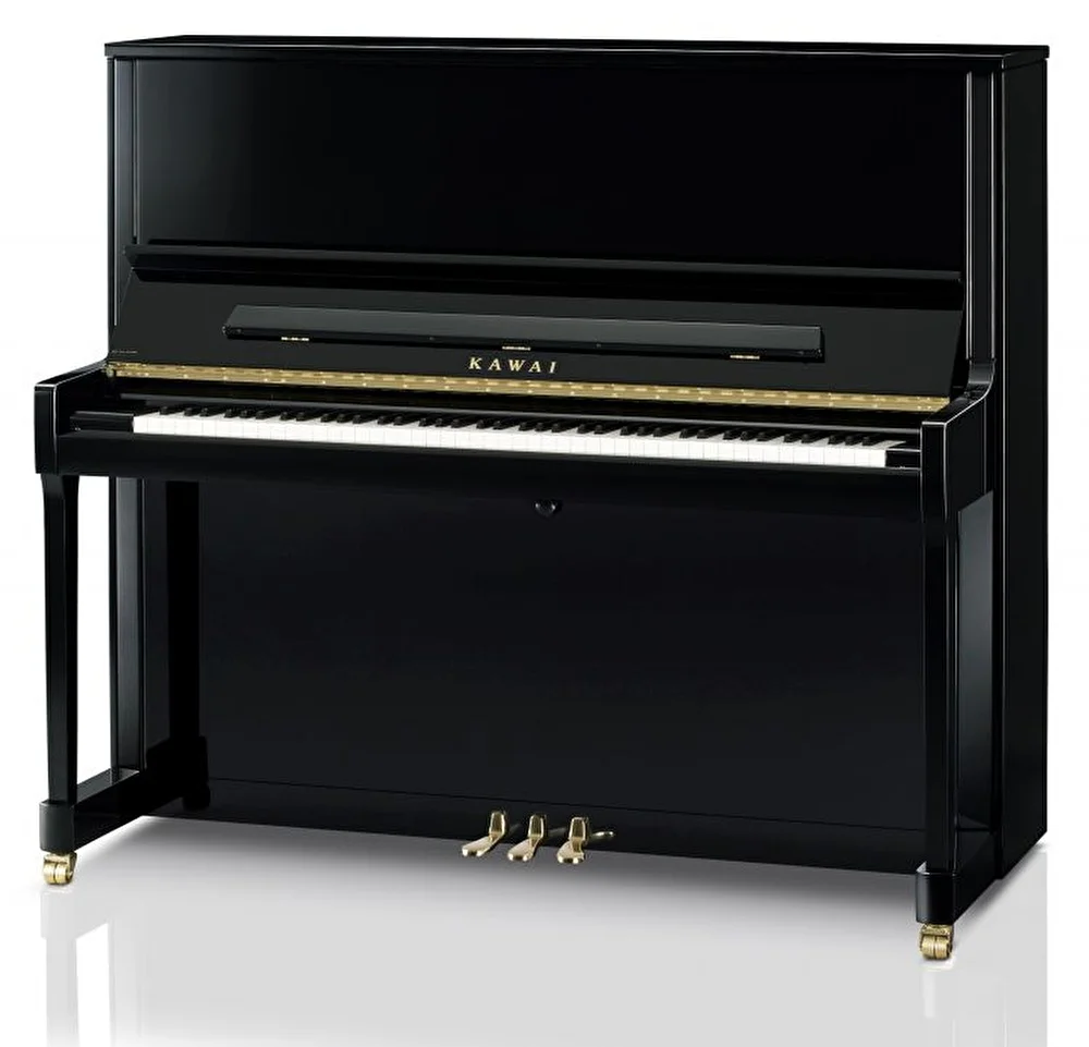 KAWAI K-600 M/PEP Parlak Siyah 134 CM Duvar Piyanosu