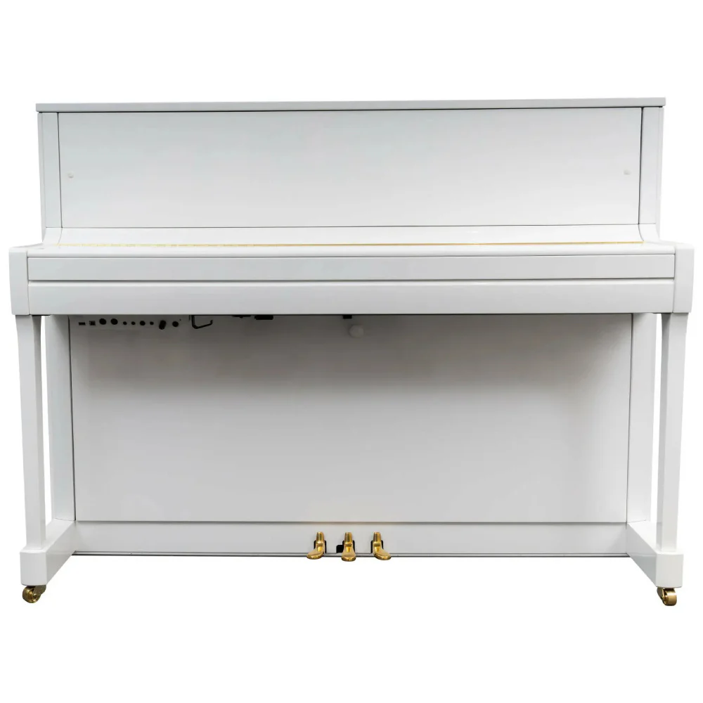 KAWAI K-200 ATX4 WH/P Parlak Beyaz 114 CM Silent Duvar Piyanosu