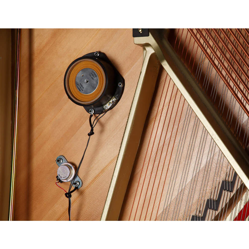 KAWAI K-300 AR2 M/PEP AURES / 122 cm  Hibrit  Parlak Siyah Duvar Piyanosu