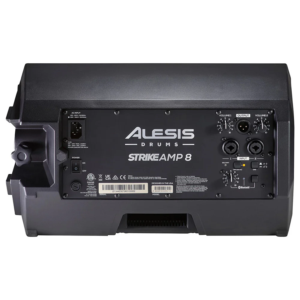 ALESIS Strike Amp 8 MK2 2000 W Bluetooth Özellikli Davul Amfisi