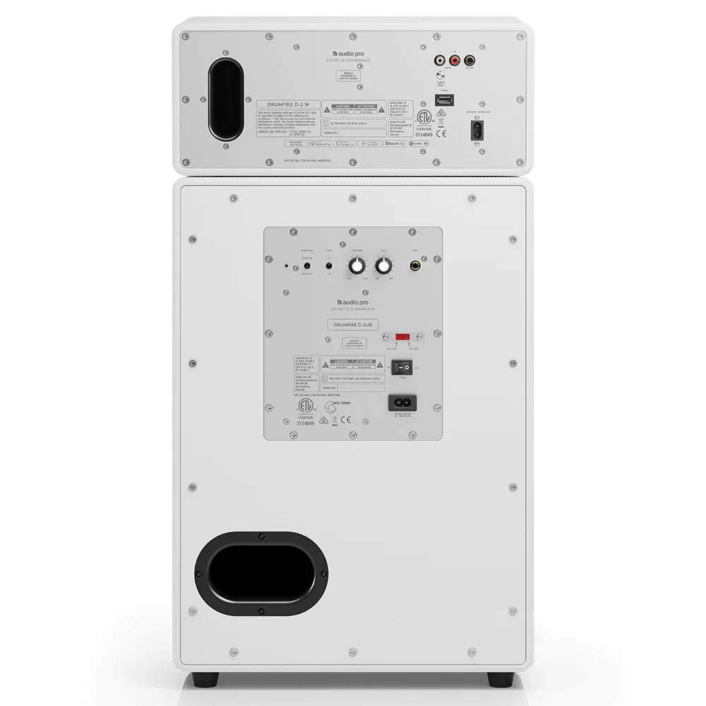 Audio Pro Drumfire W White Multiroom Akıllı Ev Hoparlörü