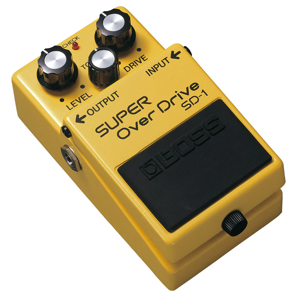 BOSS SD-1 Super OverDrive Kompakt Efekt Pedalı