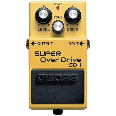BOSS SD-1 Super OverDrive Kompakt Efekt Pedalı