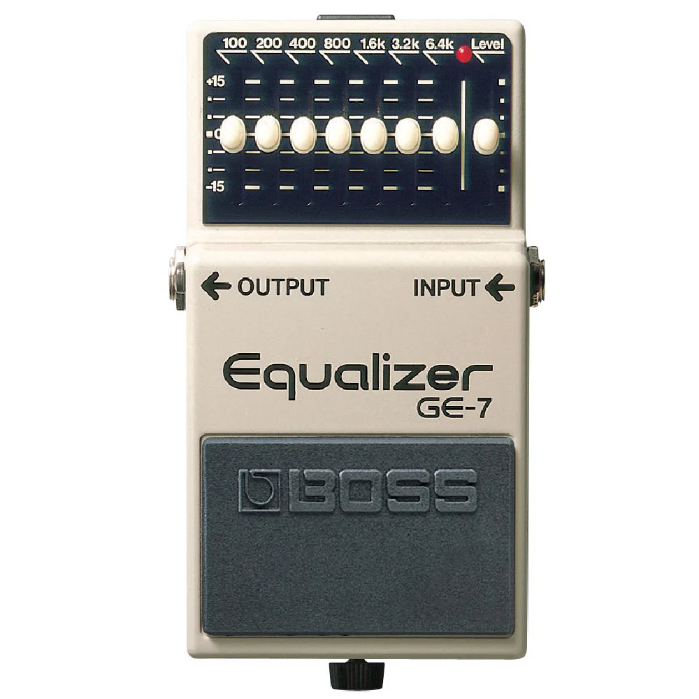 BOSS GE-7 7-BAND EQ Grafik Equalizer Efekt Pedalı