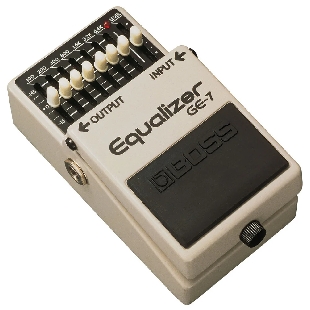 BOSS GE-7 7-BAND EQ Grafik Equalizer Efekt Pedalı