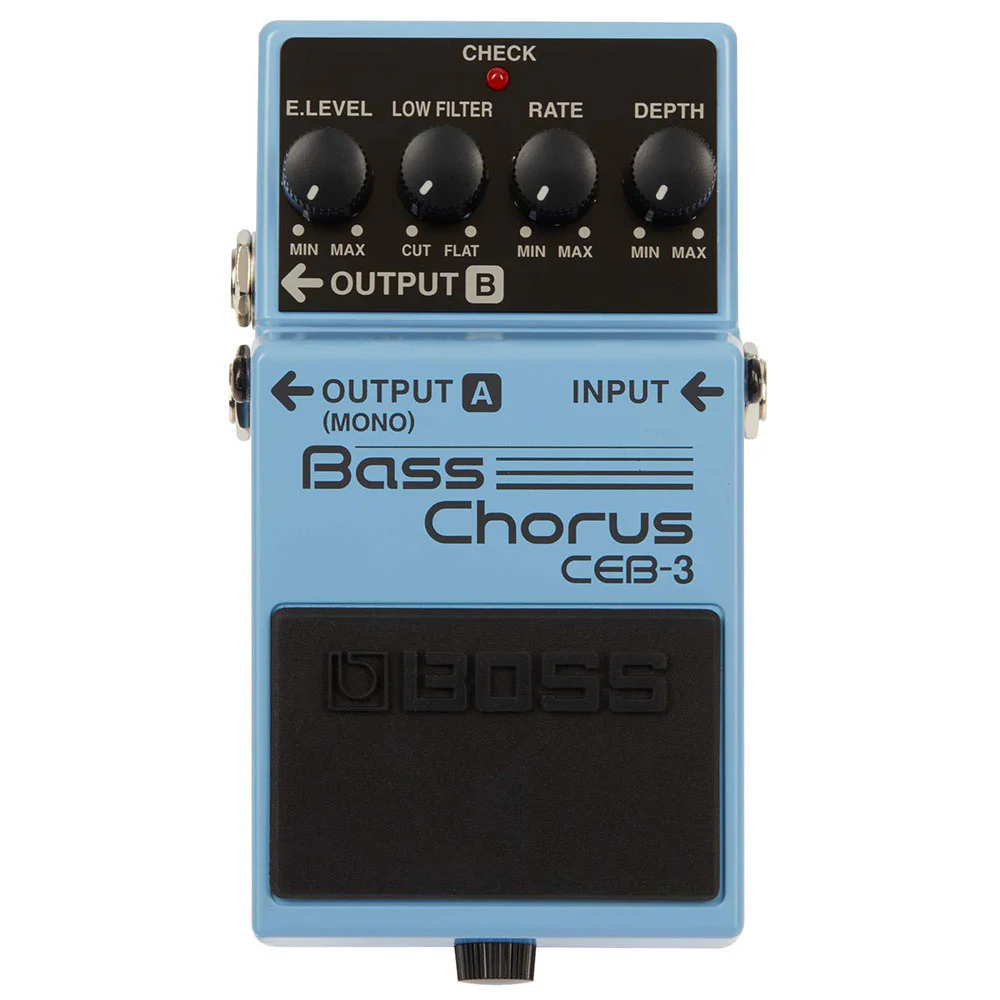 BOSS CEB-3 Bass Chorus Kompakt Efekt Pedalı