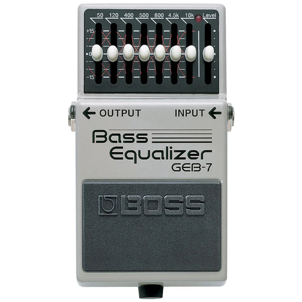 BOSS GEB-7 Bass Equalizer Kompakt Efekt Pedalı
