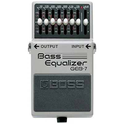 BOSS GEB-7 Bass Equalizer Kompakt Efekt Pedalı