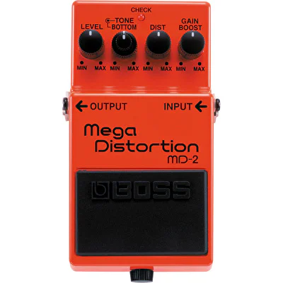BOSS MD-2 Mega Distortion Kompakt Efekt Pedalı