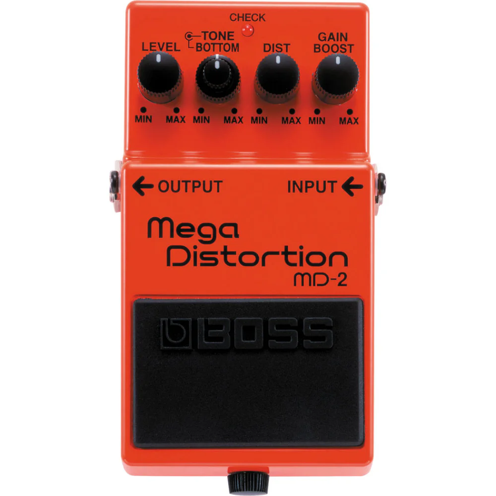 BOSS MD-2 Mega Distortion Kompakt Efekt Pedalı