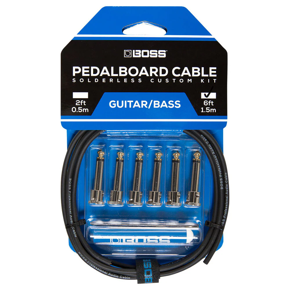 BOSS BCK-6 6 Konnektör 1.8m Pedalboard Kablo Seti