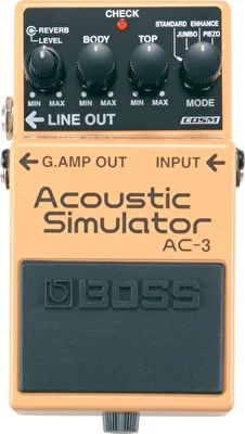 Boss AC-3 Acoustic Simulator Kompakt Efekt Pedalı