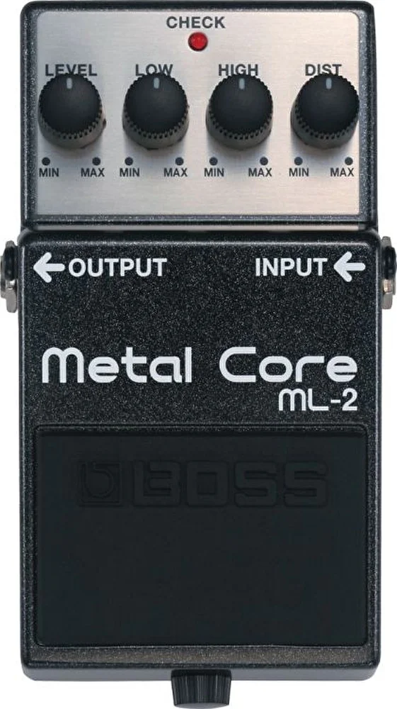 BOSS ML-2 Metal Core Distortion Kompakt Efekt Pedalı