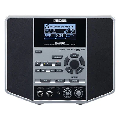 Boss JS-10 Audio Player ve Gitar Efekti