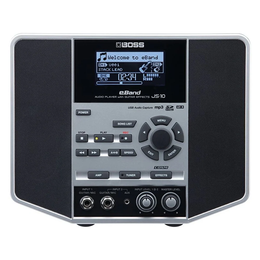 Boss JS-10 Audio Player ve Gitar Efekti