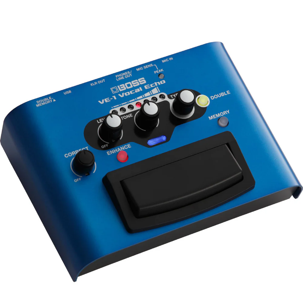 BOSS VE-1 Vocal Echo Vokal Efekt Pedalı