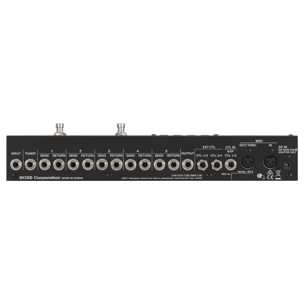 BOSS ES-5 Switching System Kontrol Pedalı