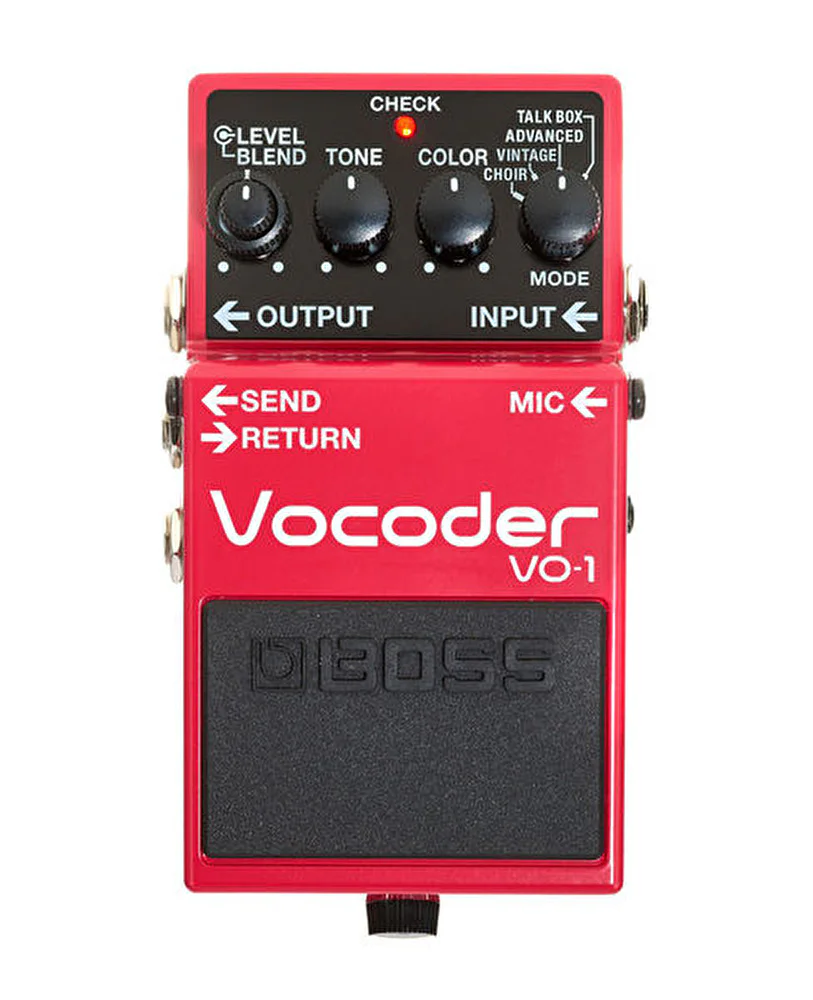 BOSS VO-1 Vocoder Kompakt Vokal Efekt Pedalı