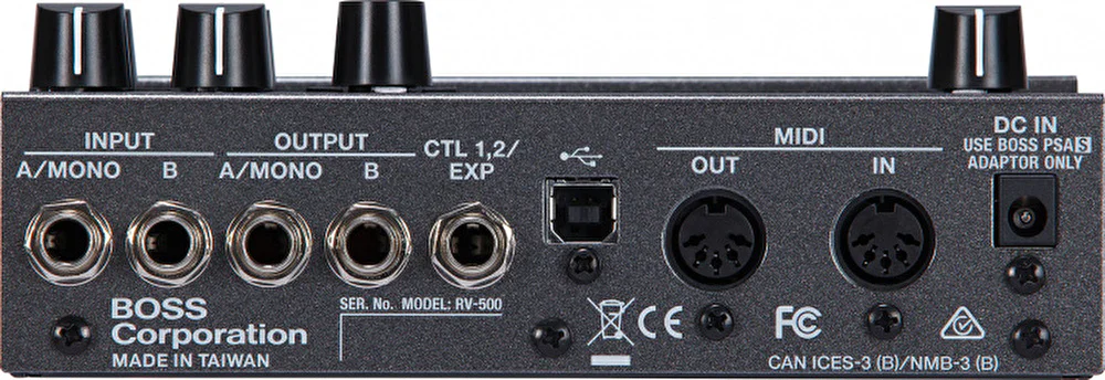 BOSS RV-500 Reverb Efekt Pedalı