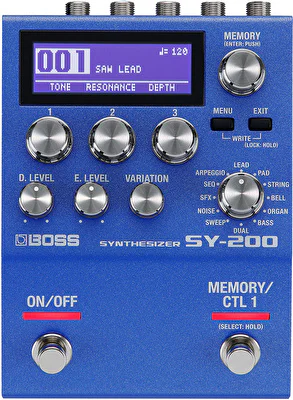 BOSS SY-200 Synth Gitar Prosesörü