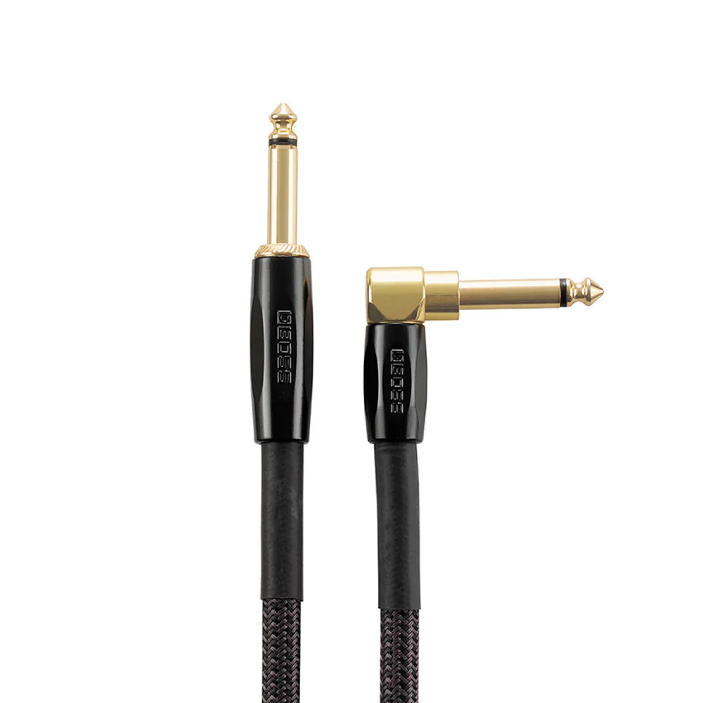 BOSS BIC-P10A Premium L/L Uç 3 Metre Gri Enstrüman Kablosu