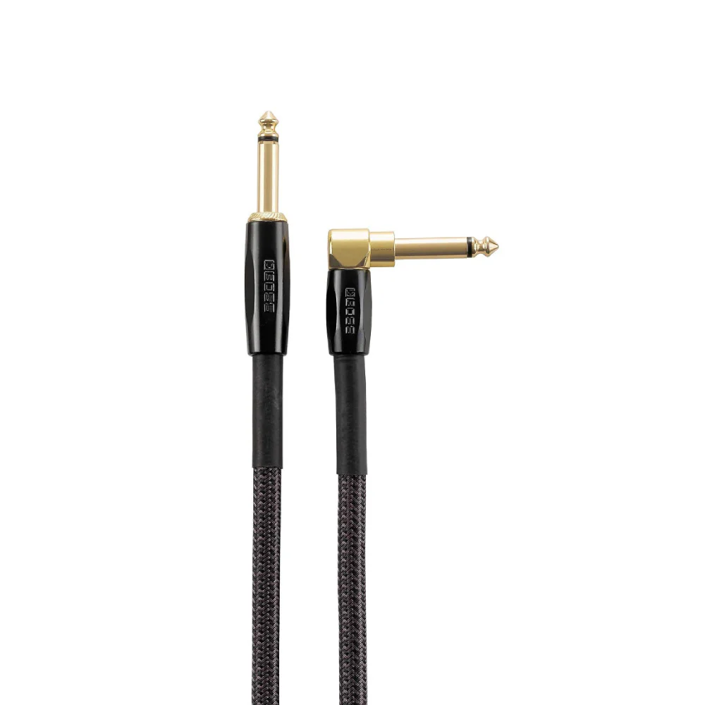 BOSS BIC-P18A Premium Düz/L uç 5.5 Metre Gri Enstrüman Kablosu