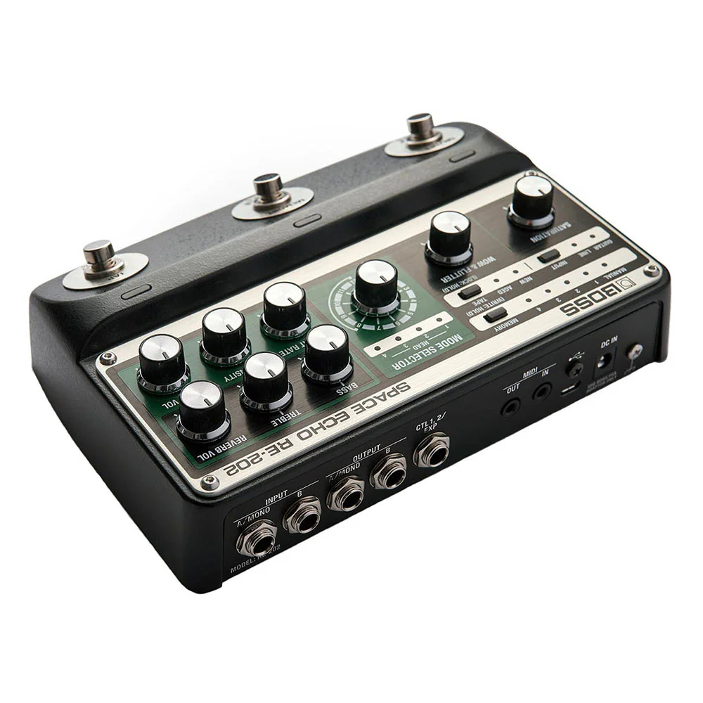 BOSS RE-202 Space Echo Delay/Reverb Pedalı