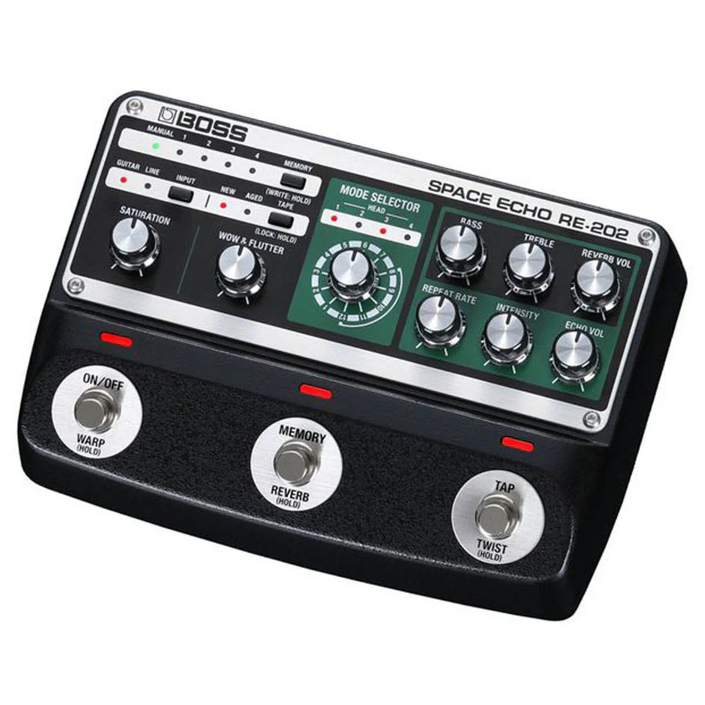 BOSS RE-202 Space Echo Delay/Reverb Pedalı