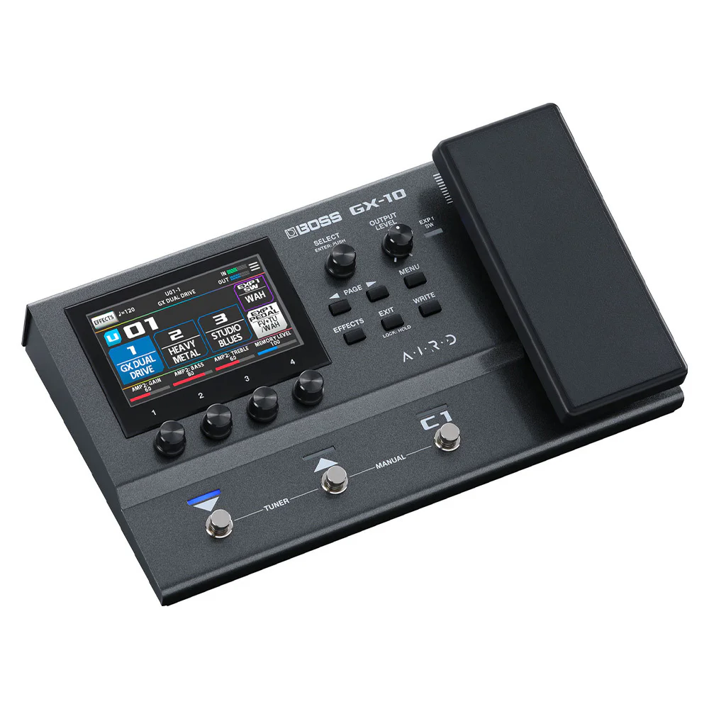 BOSS GX-10 Kompakt Gitar / Bas Efekt Prosesörü