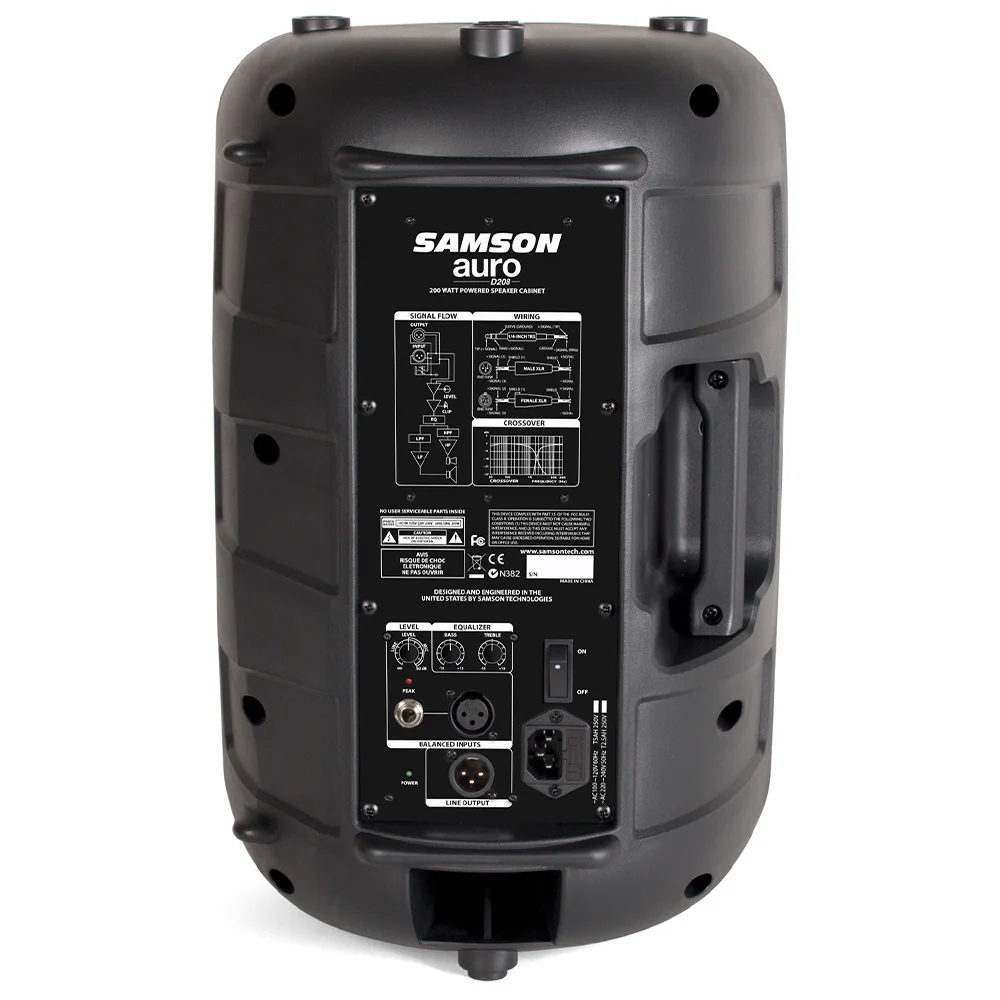SAMSON Auro D208 200 Watt 2-Yollu Aktif Kabin