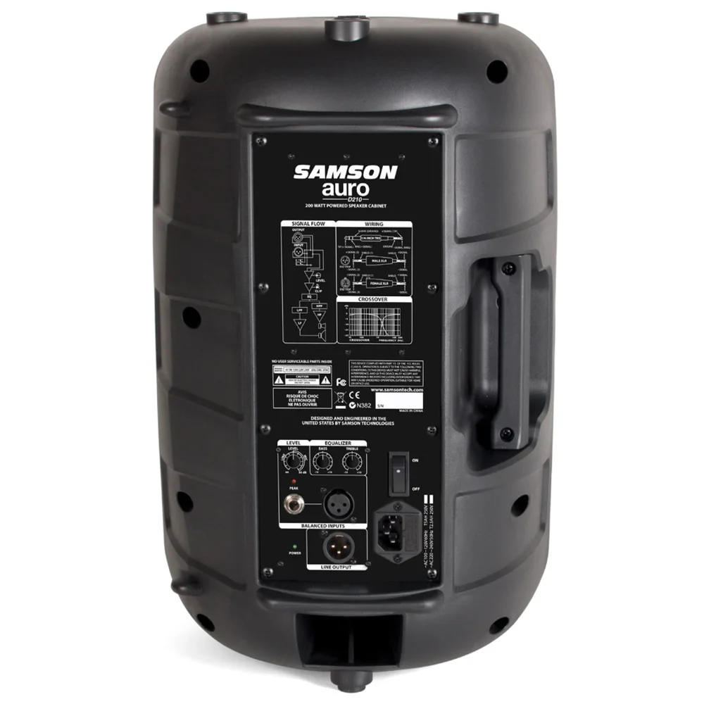 SAMSON Auro D210 200 Watt 2-Yollu Aktif Kabin