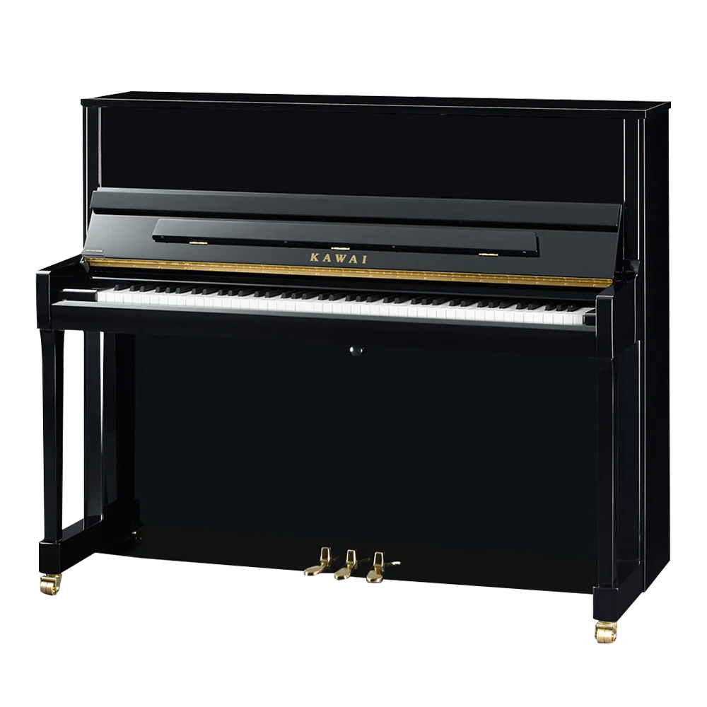 KAWAI K-300 M/PEP Parlak Siyah 122 CM Duvar Piyanosu - Japon Üretimi