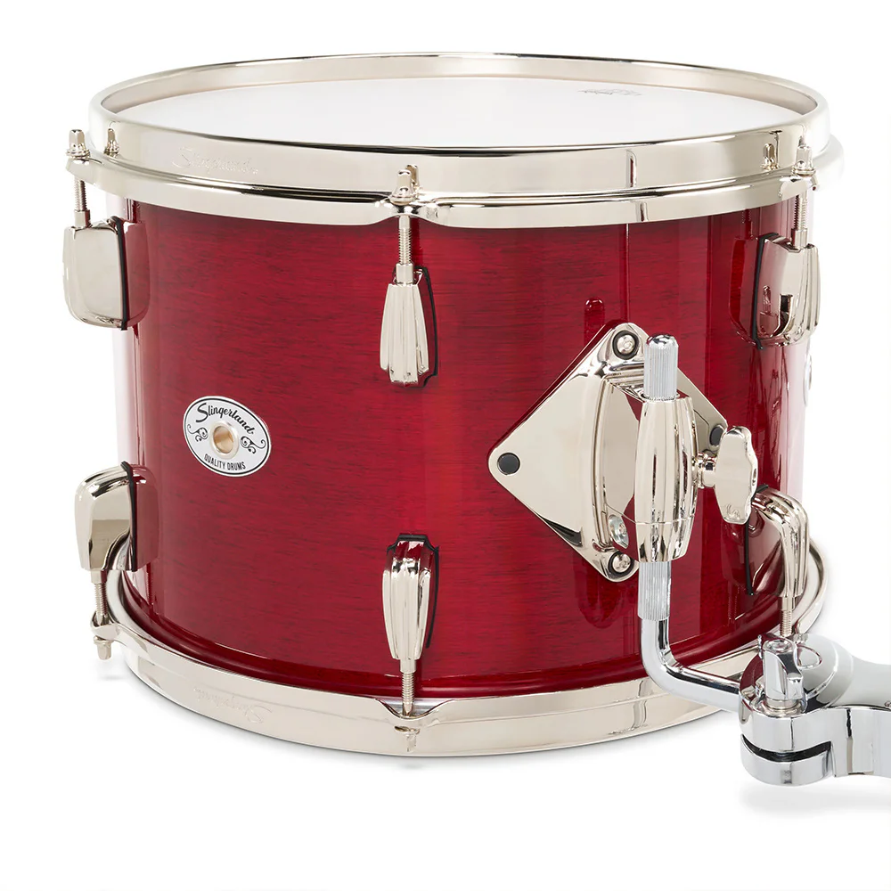 SLINGERLAND Studio King Outfit Royal Crimson Lacquer 4 Parça (18B/12T/14F/14S) Akustik Davul Seti