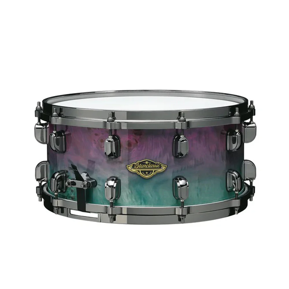 Tama WBS62RBMS-NMF Limited Starclassic Walnut/Birch Nebula Mappa Burl Fade 6 Parça (22B/10T/12T/14T/16F/14S) Akustik Davul Seti